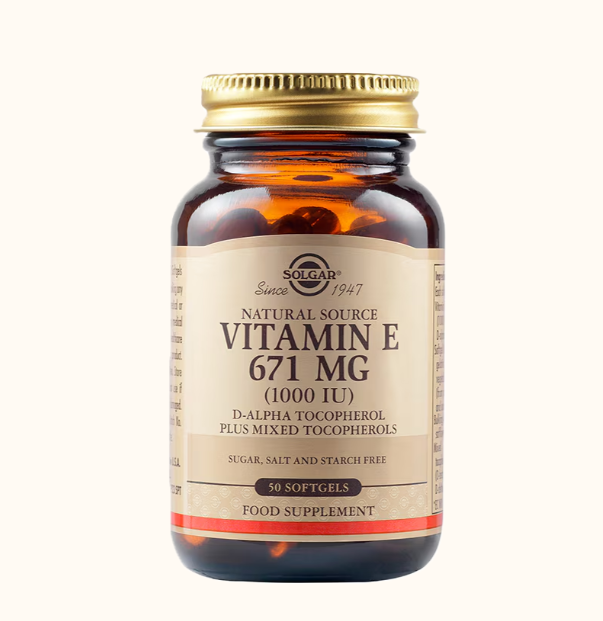 Vitamina E 1000IU 50cps moi Solgar