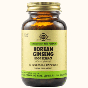 Extract de Radacina de Ginseng Coreean 60cps veg Solgar