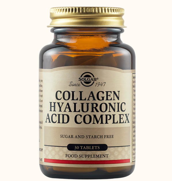Collagen Hyaluronic Acid Complex 30tb Solgar