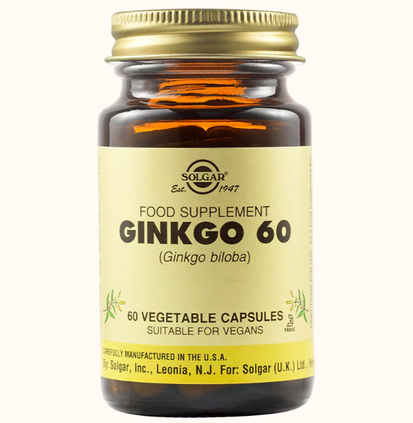 Ginkgo biloba 60cps veg Solgar
