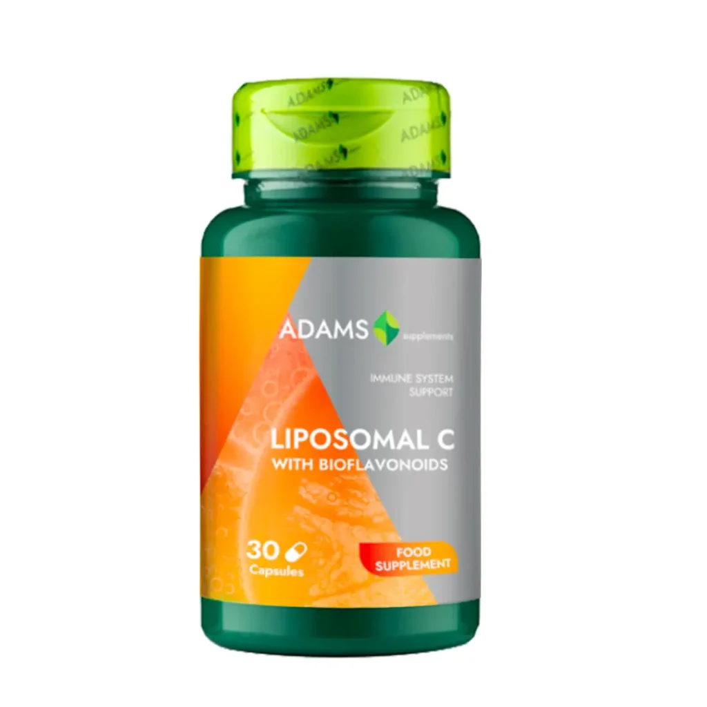 Vitamina C Lipozomala + Bioflavonoide 30 cp Adams Vision