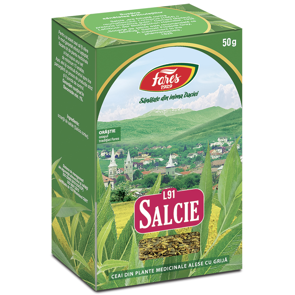 Ceai din scoarta de salcie l91 50g Fares