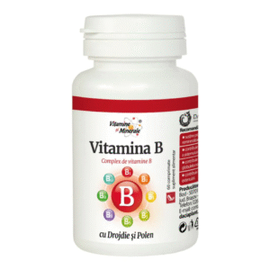 Vitamina B cu drojdie si polen 60cp Dacia Plant