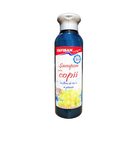 Sampon pentru copii cu flori de tei si 11 plante 150ml Favisan