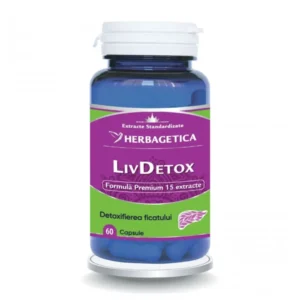 LivDetox 60 cp Herbagetica