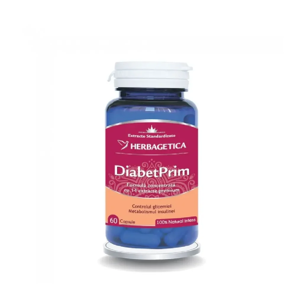 Diabetprim 60 cp Herbagetica