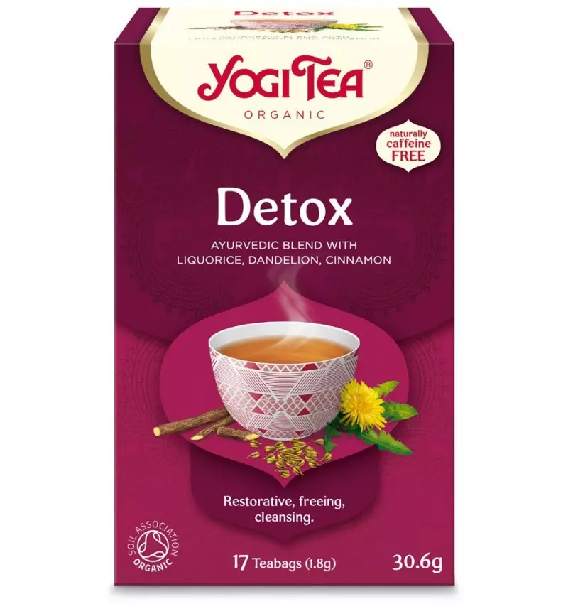 Ceai BIO Detoxifiant 17 pl Yogi Tea