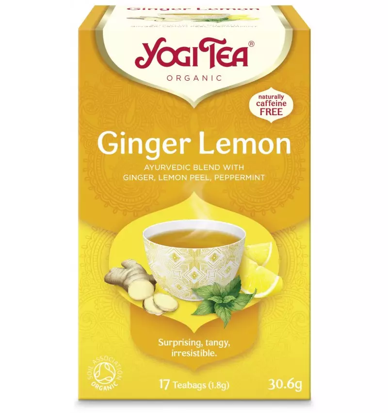 Ceai BIO Ghimbir si Lamaie 17 pl Yogi Tea