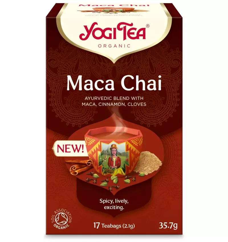Ceai bio Maca Chai 17 pl Yogi Tea