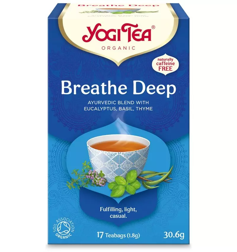 Ceai bio Respiratie Profunda 17 pl Yogi Tea