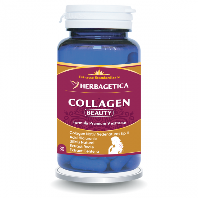 Collagen Beauty 30 cp Herbagetica