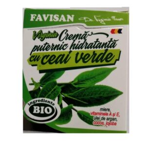 Crema puternic hidratanta cu ceai verde 50ml Favisan