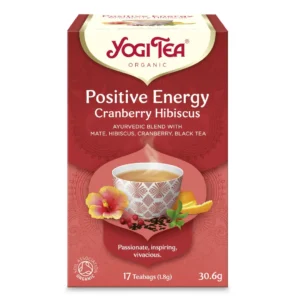 Ceai BIO Energie Pozitiva cu Merisor si Hibiscus 17 pl Yogi Tea