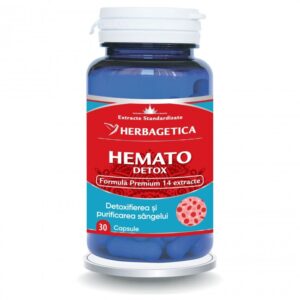 Hemato Detox 30 cp Herbagetica