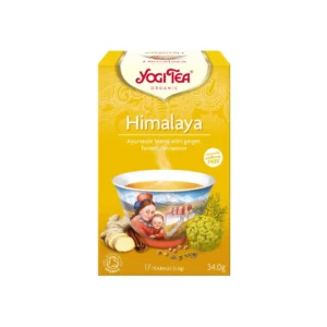 Ceai Himalaya cu ghimbir, fenicul si scortisoara BIO 17 pl Yogi Tea