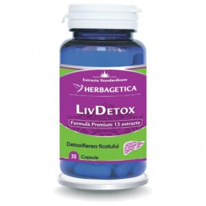 LivDetox 30 cp Herbagetica