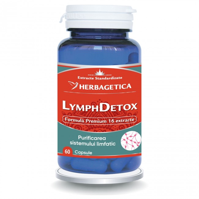 Lymph Detox 60 cp Herbagetica