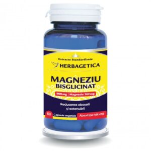 Magneziu bisglicinat 60 cp Herbagetica
