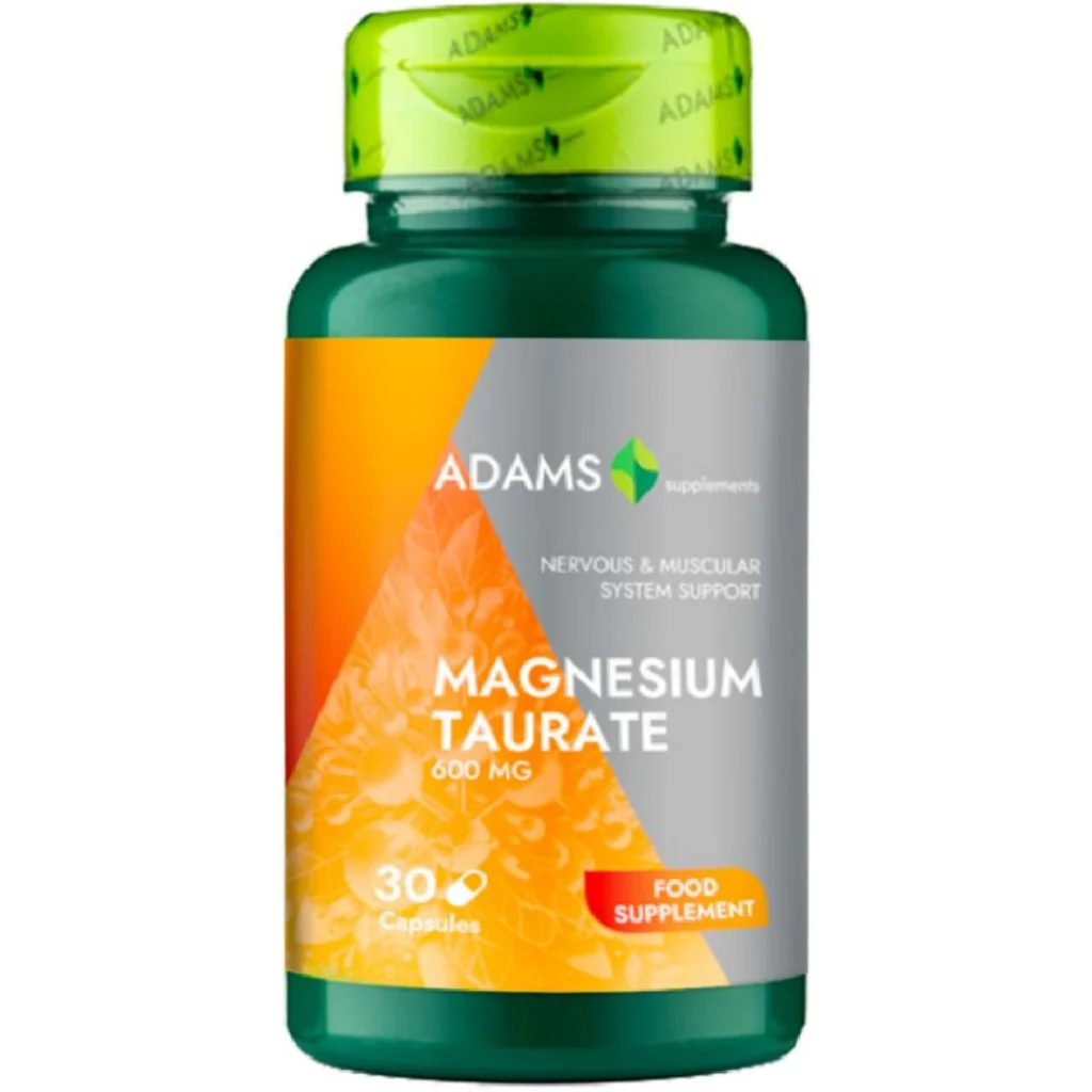 Magneziu taurate 30cp Adams Vision