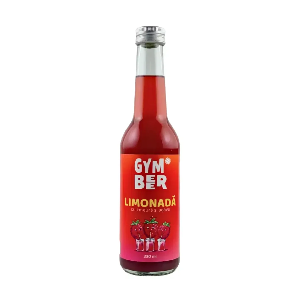 Limonada cu zmeura si sirop de agave 330 ml Gym Beer