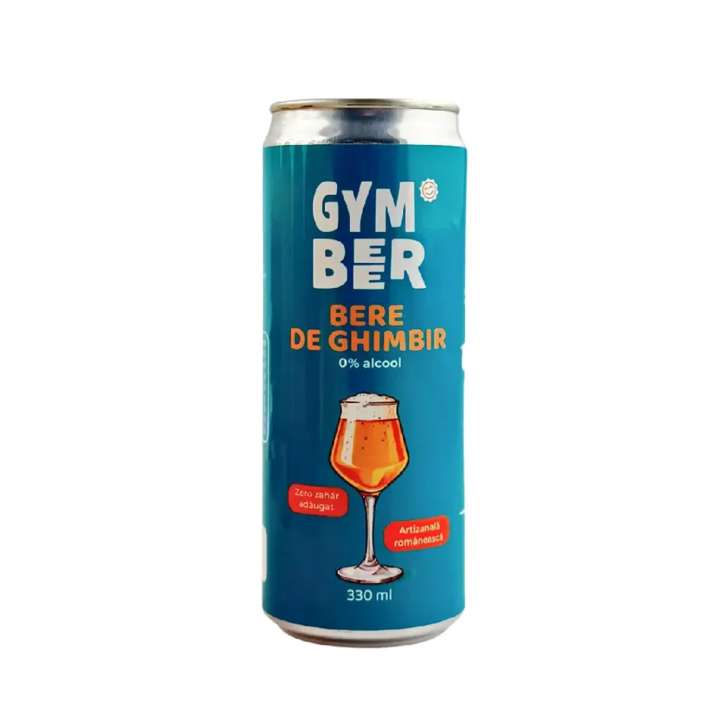 Bere de ghimbir 0% alcool 330 ml Gym Beer