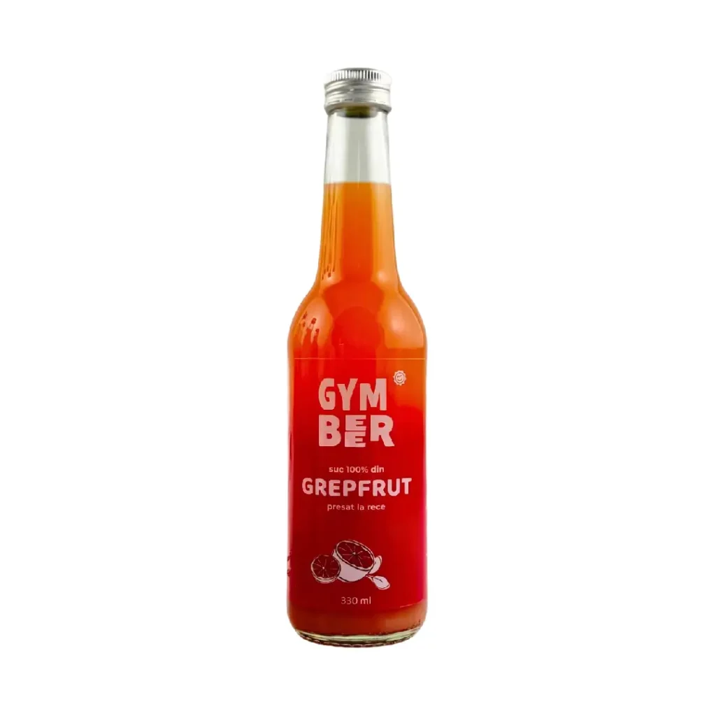 Suc din grepfrut 100% natural presat la rece 330 ml Gym Beer