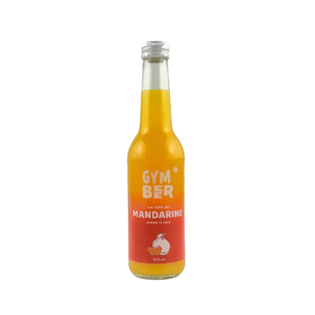 Suc din mandarine 100% natural presat la rece 330 ml Gym Beer