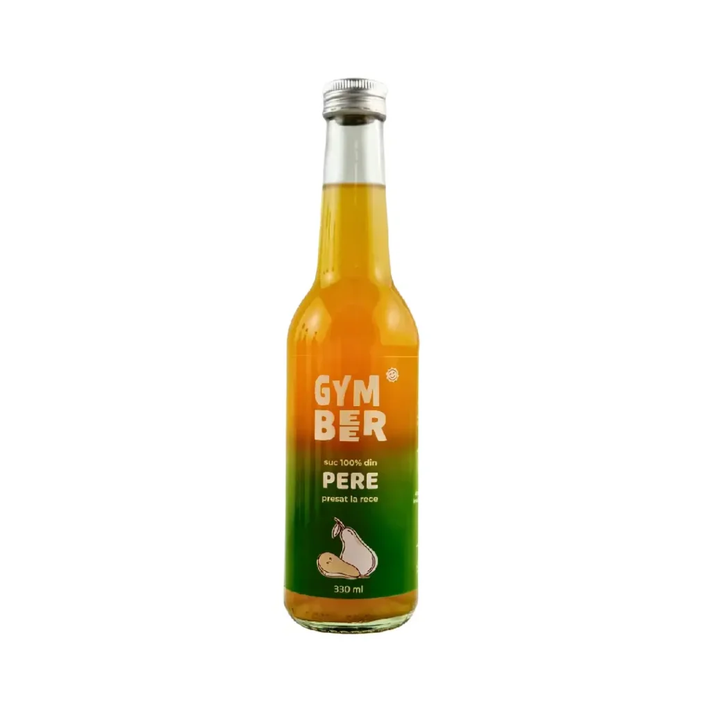 Suc din pere 100% natural presat la rece 330 ml Gym Beer