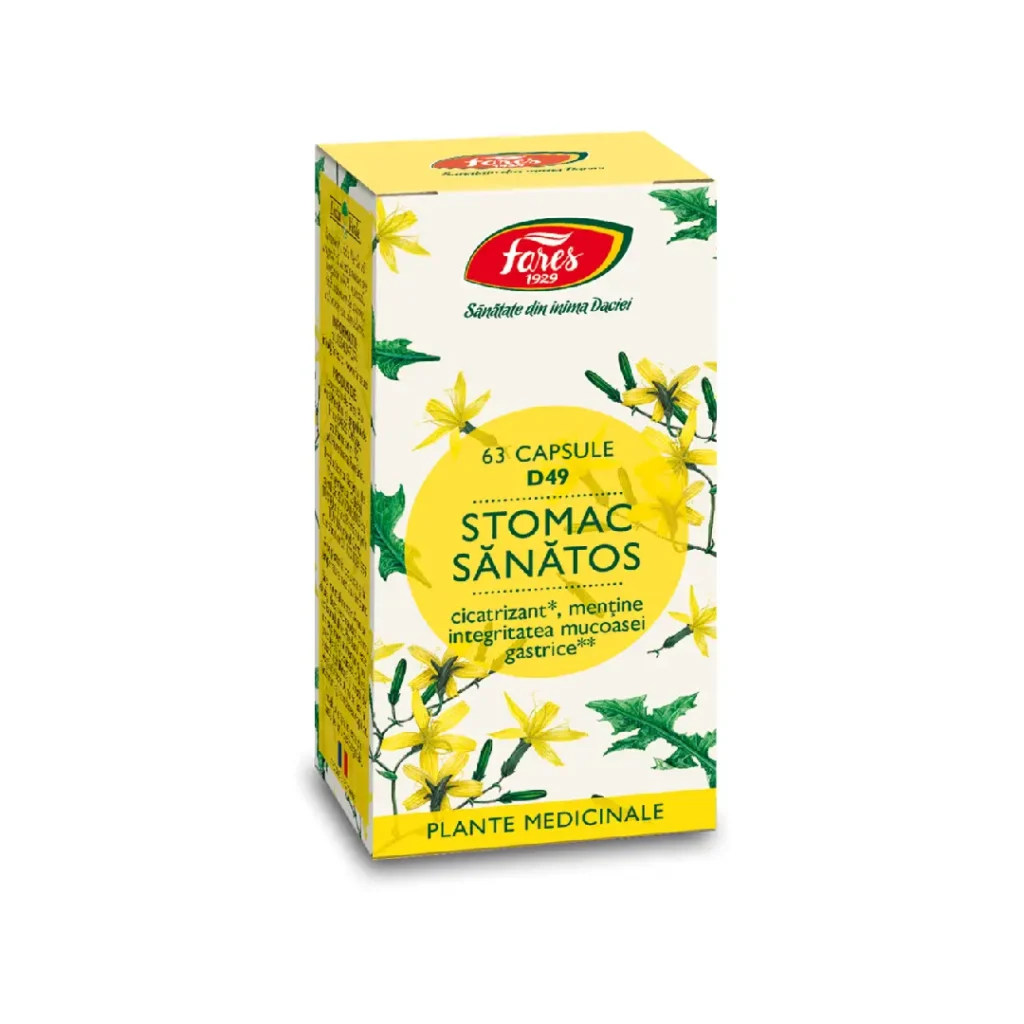 Stomac sănătos D49 63 cp Fares