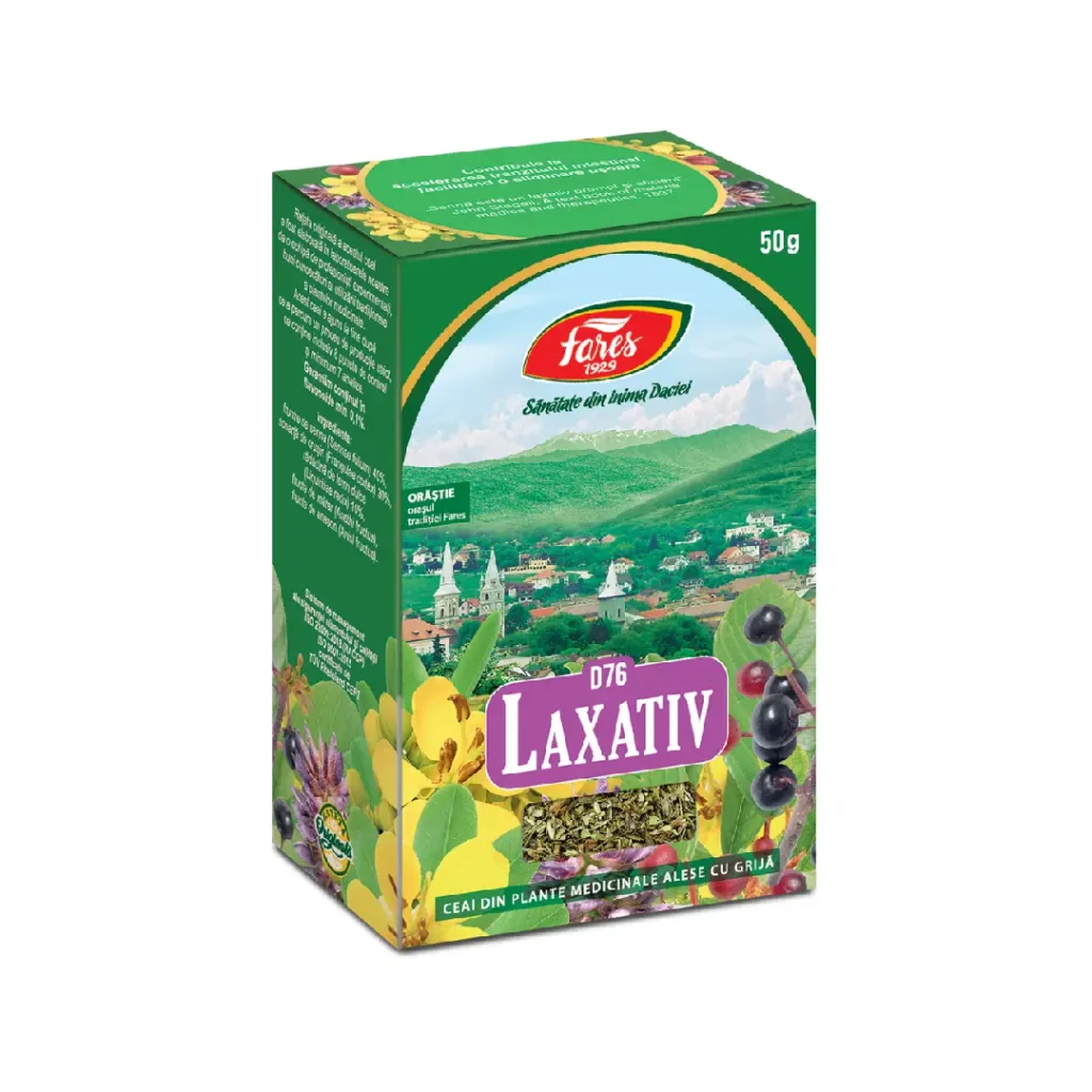 Ceai laxativ D76 50 g Fares