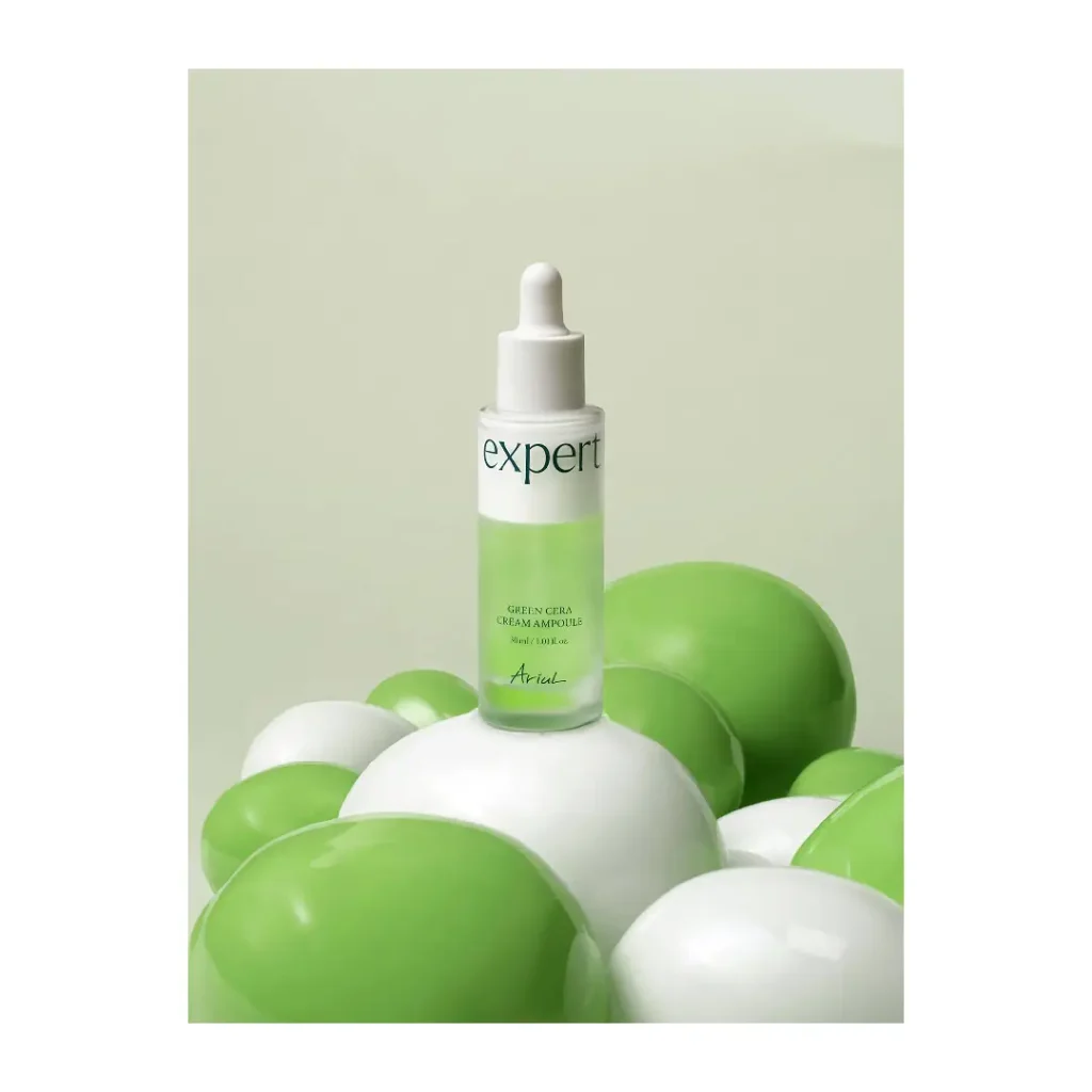 Serum Green Cera Cream in 2 straturi cu retinol si ceramide Expert 30 ml Ariul