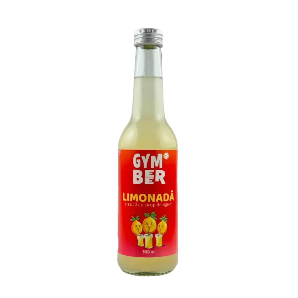 Limonada clasica cu sirop de agave 330 ml Gym Beer