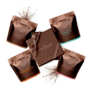 Pachet de lux pentru exfoliant cu cafea 4 x 70g Cocosolis