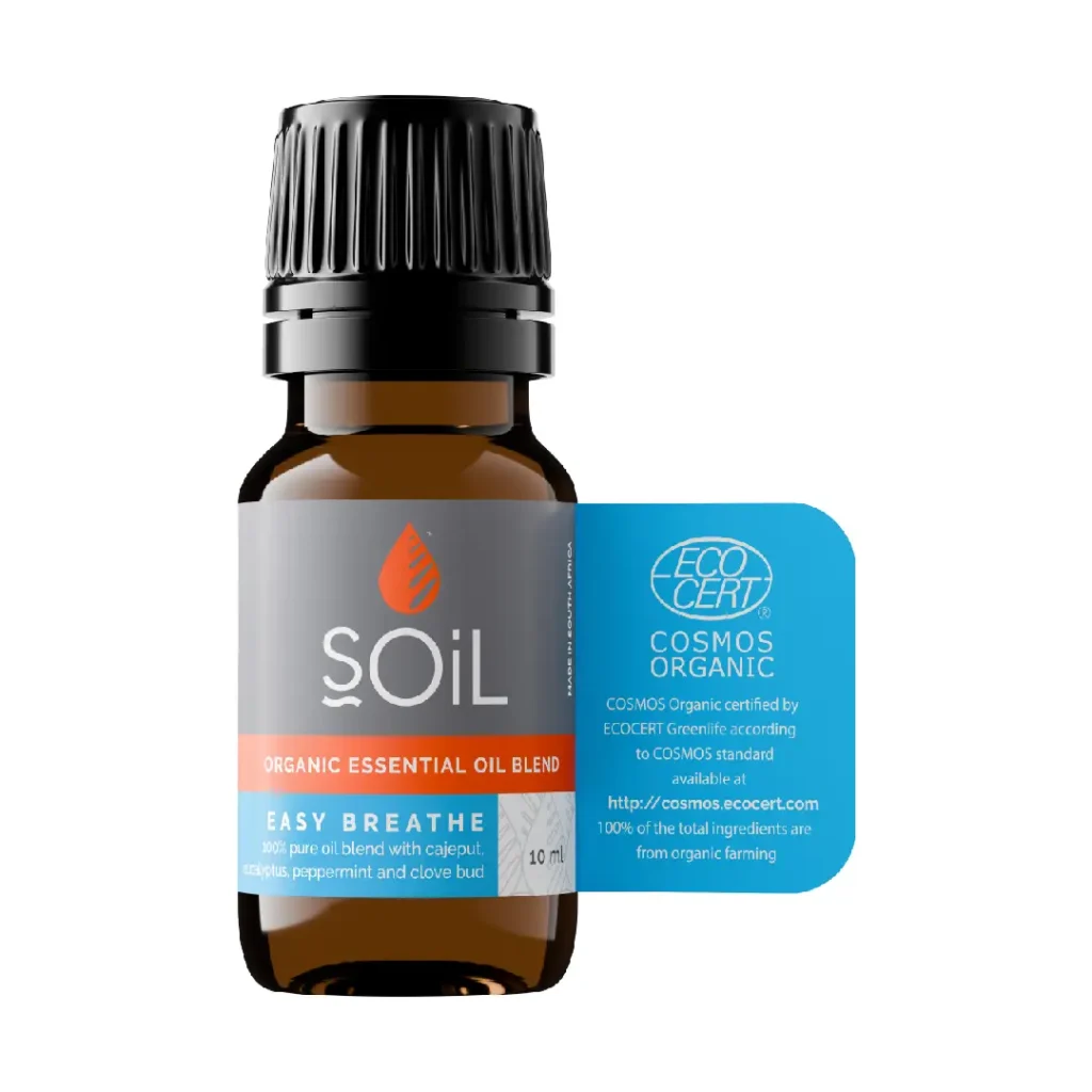 Respiratie usoara amestec uleiuri esentiale 100% organice ECOCERT 10 ml Soil