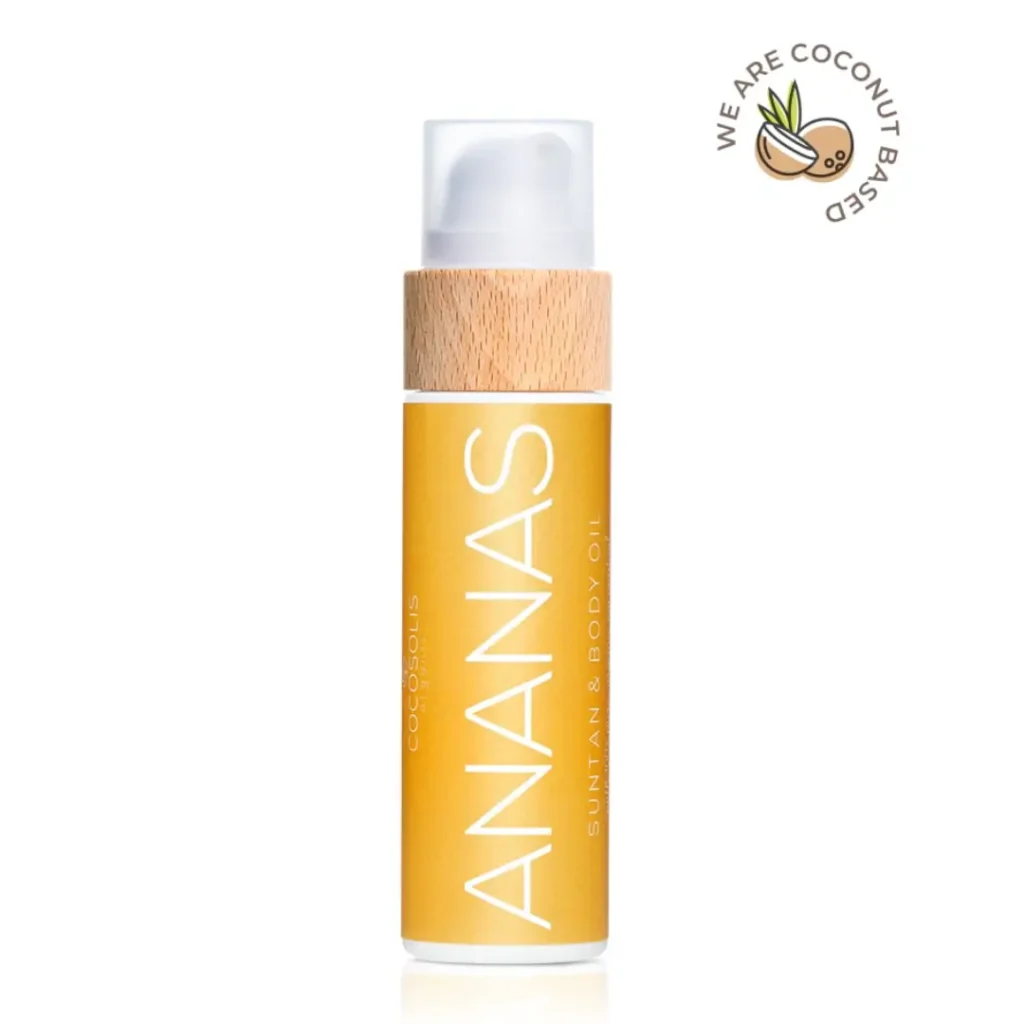 Ulei de corp bronzant cu ananas 110ml Cocosolis
