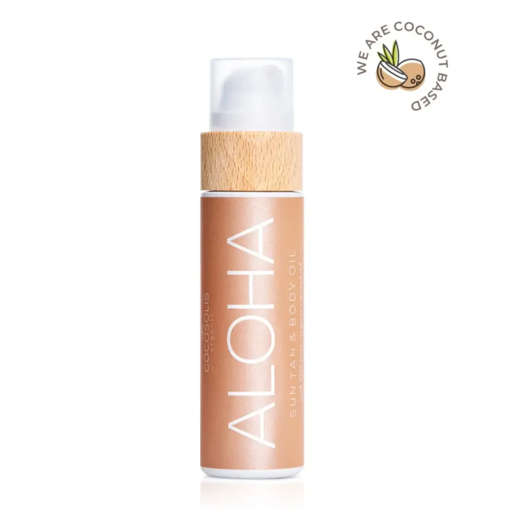 Ulei de corp bronzant ALOHA 110 ml Cocosolis