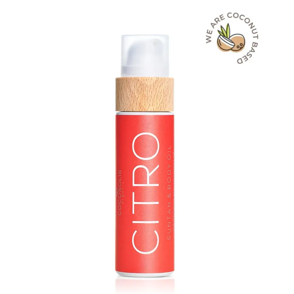 Ulei de corp bronzant CITRO 110ml Cocosolis