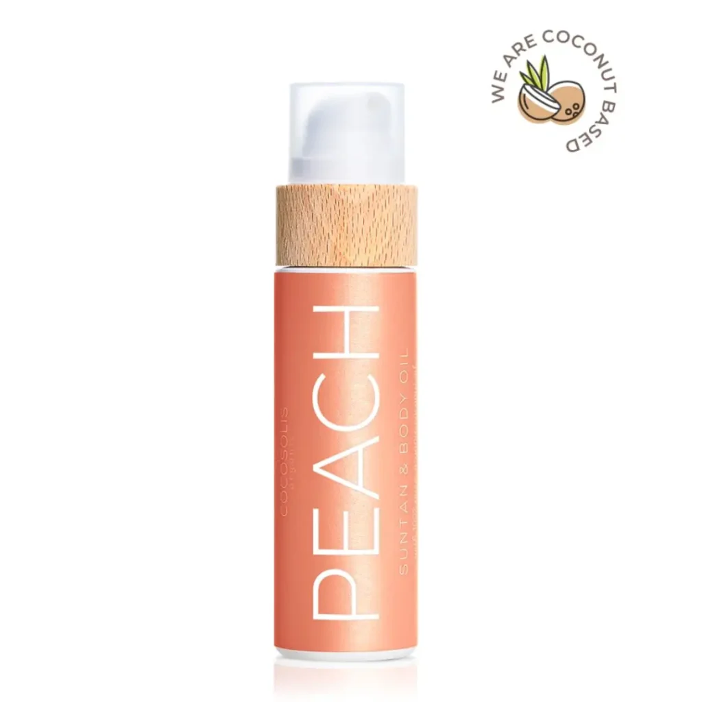 Ulei de corp bronzant cu piersica 100ml Cocosolis