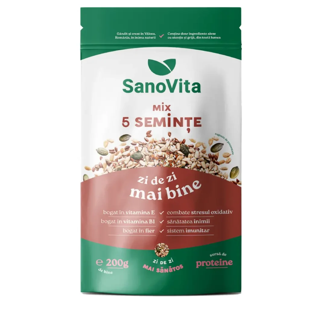 Mix 5 seminte 200g Sanovita