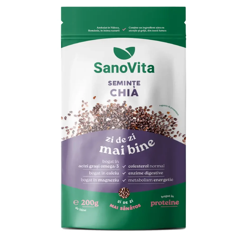Seminte chia 200 g Sanovita