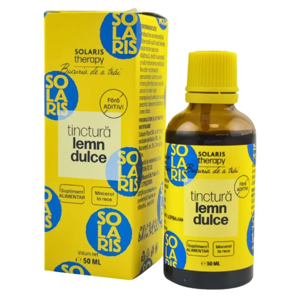 Tinctura de Lemn dulce 50 ml Solaris