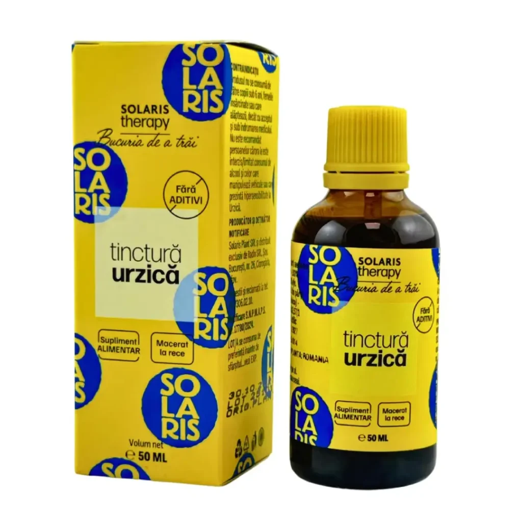 Tinctura de Urzica 50 ml Solaris