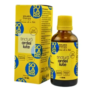Tinctura de ardei iute 50 ml Solaris