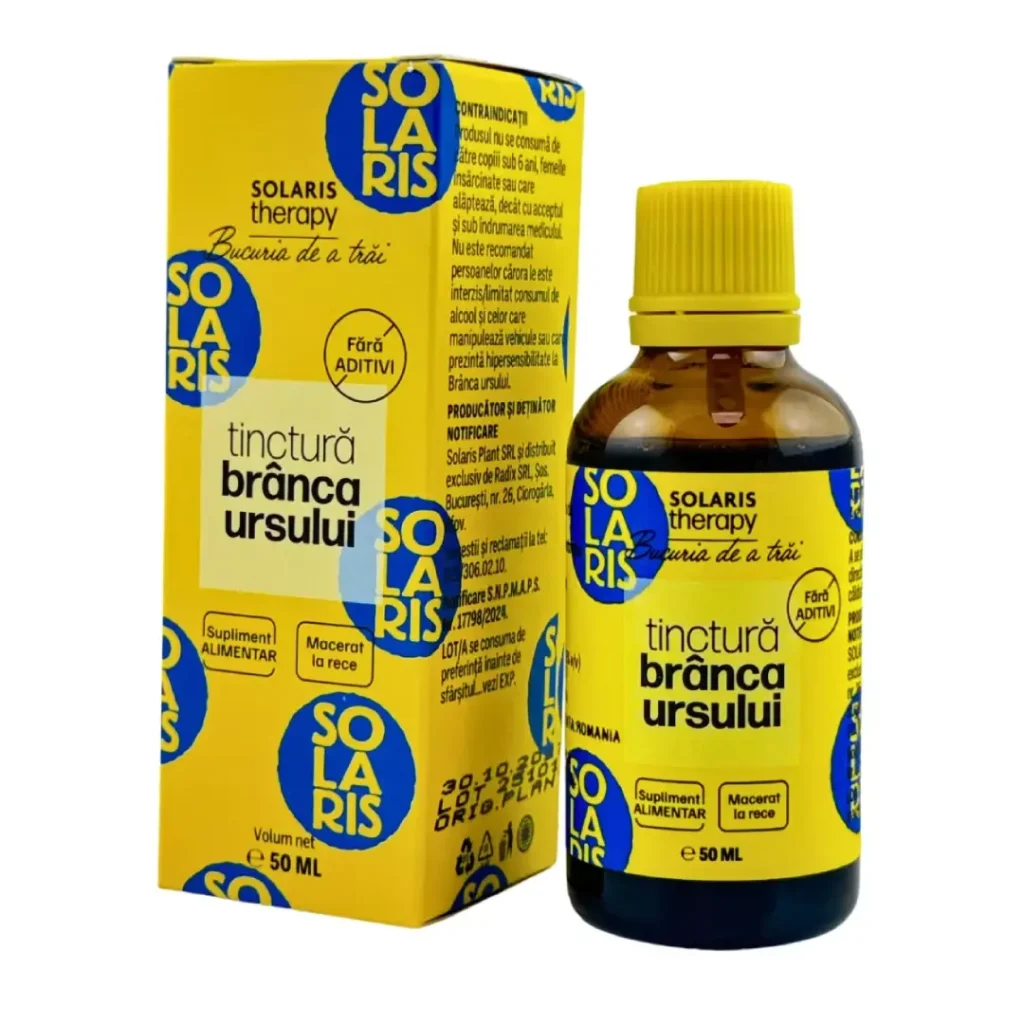 Tinctura de branca ursului 50 ml Solaris