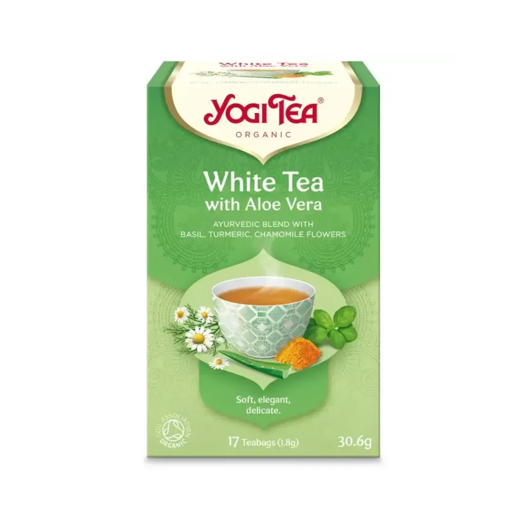 Ceai BIO alb cu aloe vera 17 pl Yogi Tea