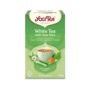 Ceai BIO alb cu aloe vera 17 pl Yogi Tea