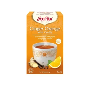 Ceai BIO ghimbir cu portocale si vanilie 17 pl Yogi Tea