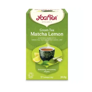 Ceai BIO Verde cu matcha si lamaie 17 pl Yogi Tea