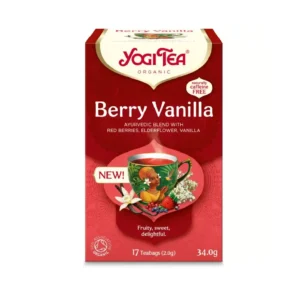 Ceai BIO cu fructe de padure si vanilie 17 pl Yogi Tea