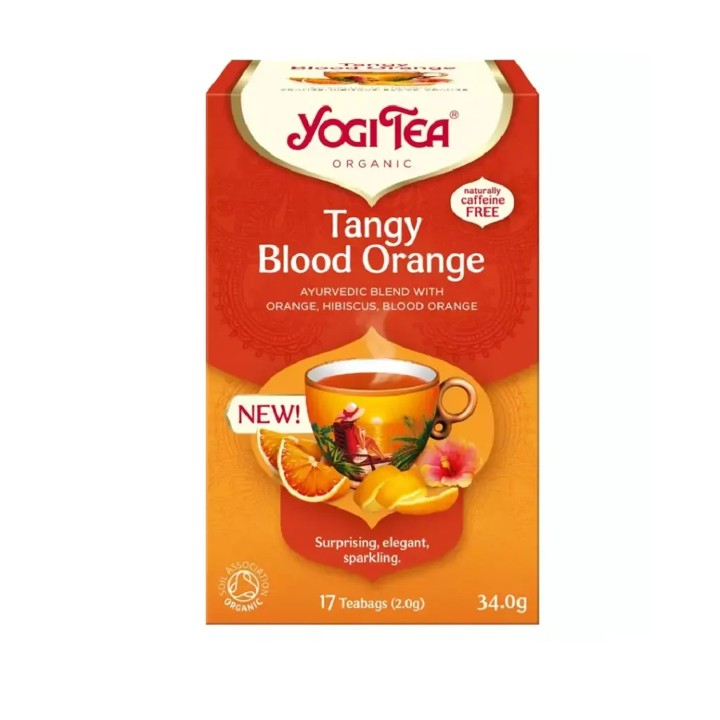 Ceai bio cu portocale rosii 17 pl Yogi Tea